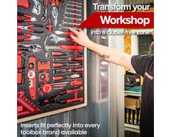 Aanpasbaar Organisatieschuim voor Packout Systemen - Perfecte Oplossing voor Gereedschapsopslag