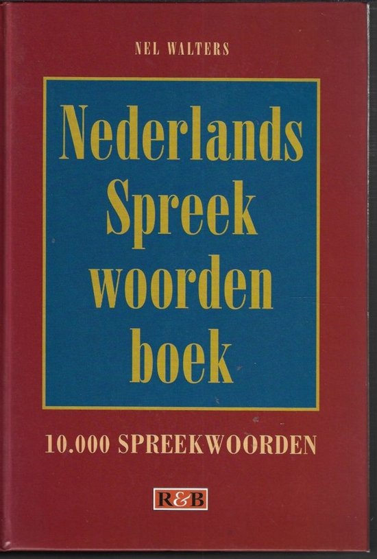 Nederlands spreekwoordenboek - cover