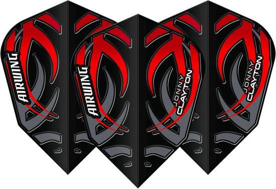 Red Dragon Airwing Jonny Clayton Red V-Standard - Dart Flights van Red Dragon — afbeelding 2