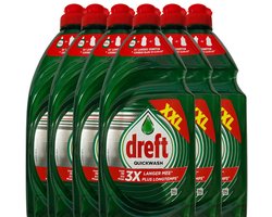 Dreft Platinum Quickwash Original Vloeibaar Handafwasmiddel - 8 x 1050ml