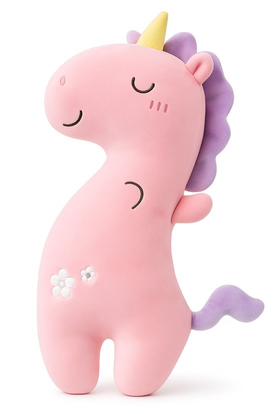 BOTC Gordelhoezen - Luxe Gordelhoes Auto - Gordelkussen voor Kinderen - 48x22cm - Comfortabele Gordelbeschermer - Roze