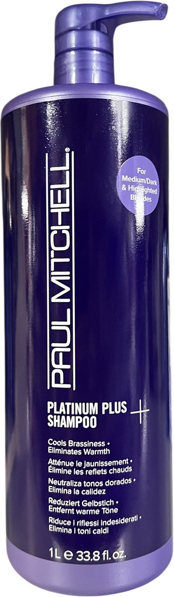 Paul Mitchell Platinum Plus Shampoo 1000 ml