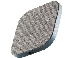 Upström Draadloze Snellader HÄMP 10W – Qi Wireless Charger – Incl. USB-C Kabel & LED Indicator – Plasticvrij & Duurzaam – Geschikt voor iPhone & Android