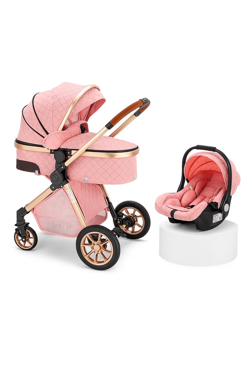 Luxe 3-in-1 Combi Kinderwagen - (EAN: 6097023896806)