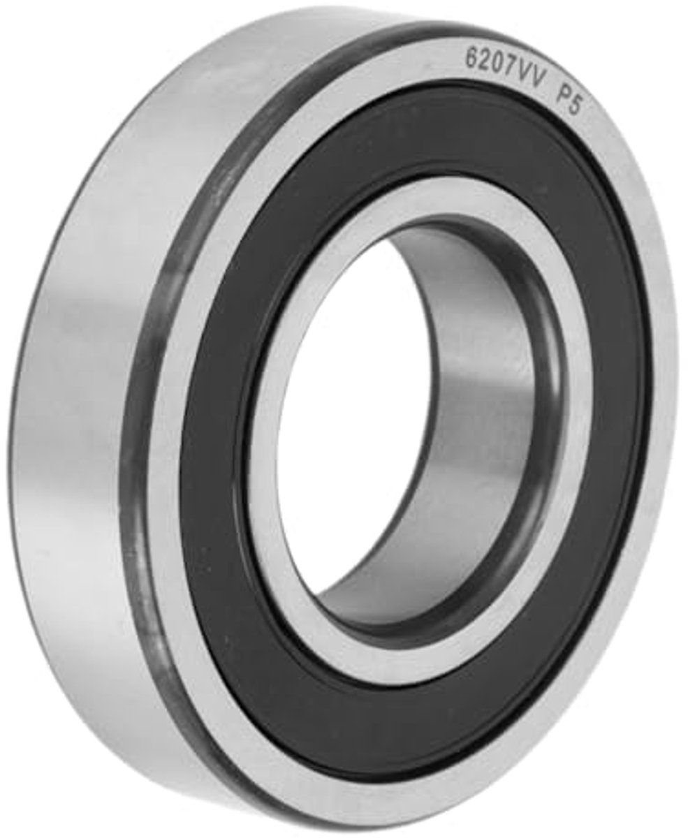 6207VV & Deep Groove Ball Bearings P5 35x72x17mm Lubricated Bearings Double Rubber Seal Tone Scooter Skateboard Wheel