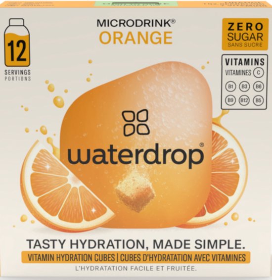 Waterdrop Microdrink Orange 12ST