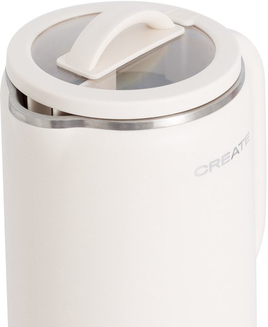 CREATE - Multifunctionele machine van 850 ml voor plantaardige melk, compotes, granenpapjes, groentecrèmes, sapjes - Timer 12 uur - Gebroken wit- VEGAN MILK MAKER STUDIO van CREATE — afbeelding 3