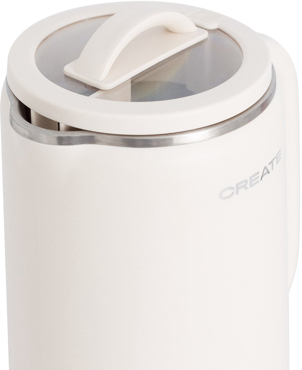 CREATE - Multifunctionele machine van 850 ml voor plantaardige melk, compotes, granenpapjes, groentecrèmes, sapjes - Timer 12 uur - Gebroken wit- VEGAN MILK MAKER STUDIO thumbnail 4
