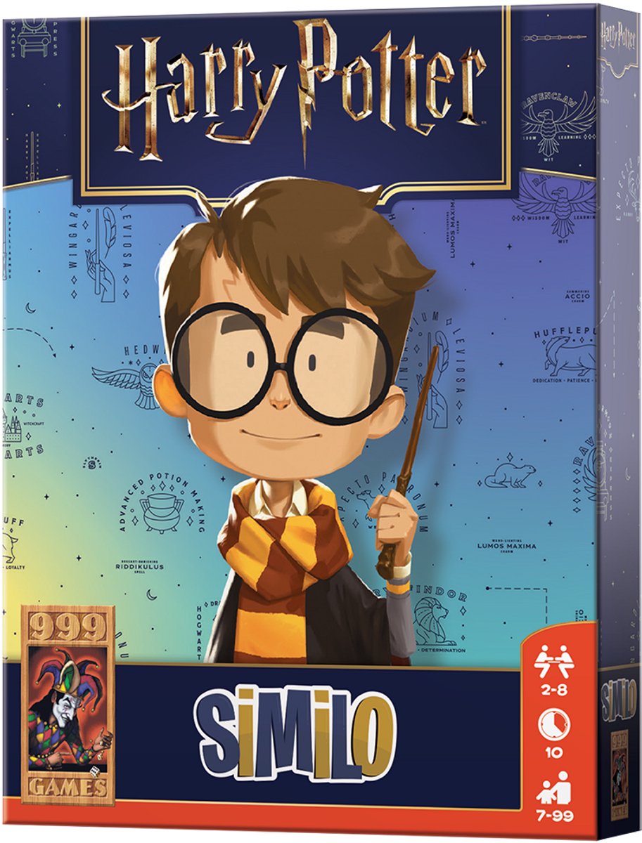 999 Games - Similo: Harry Potter - Kaartspel - Coöperatief kaartspel - Klein cadeautje — afbeelding 5