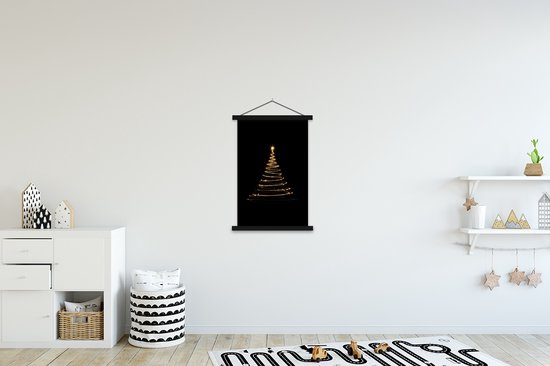 Magique - Sapin de Noël - Spirales lumineuses - Zwart