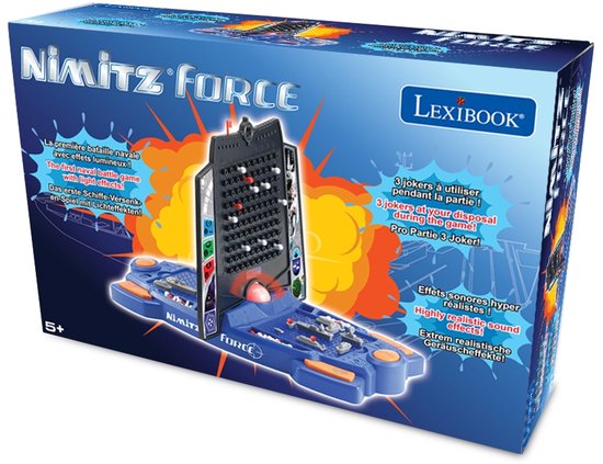 Nimitz® Force - Bataille Navale Électronique Avec Effets Sonores Et