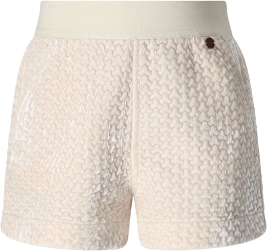 NONO - Shorty en velours à gradins - Ivoire perlé - Tailles 146-152
