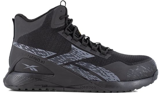 Chaussures de travail Reebok S3 Nano X1 Zwart Haute
