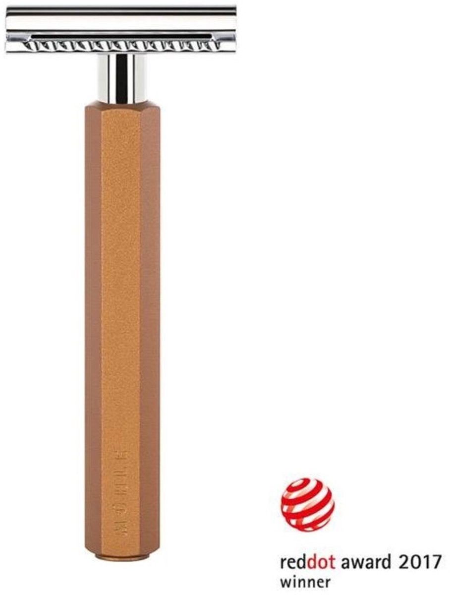 MÜHLE -Safety Razor - Bronze - Gesloten Kam