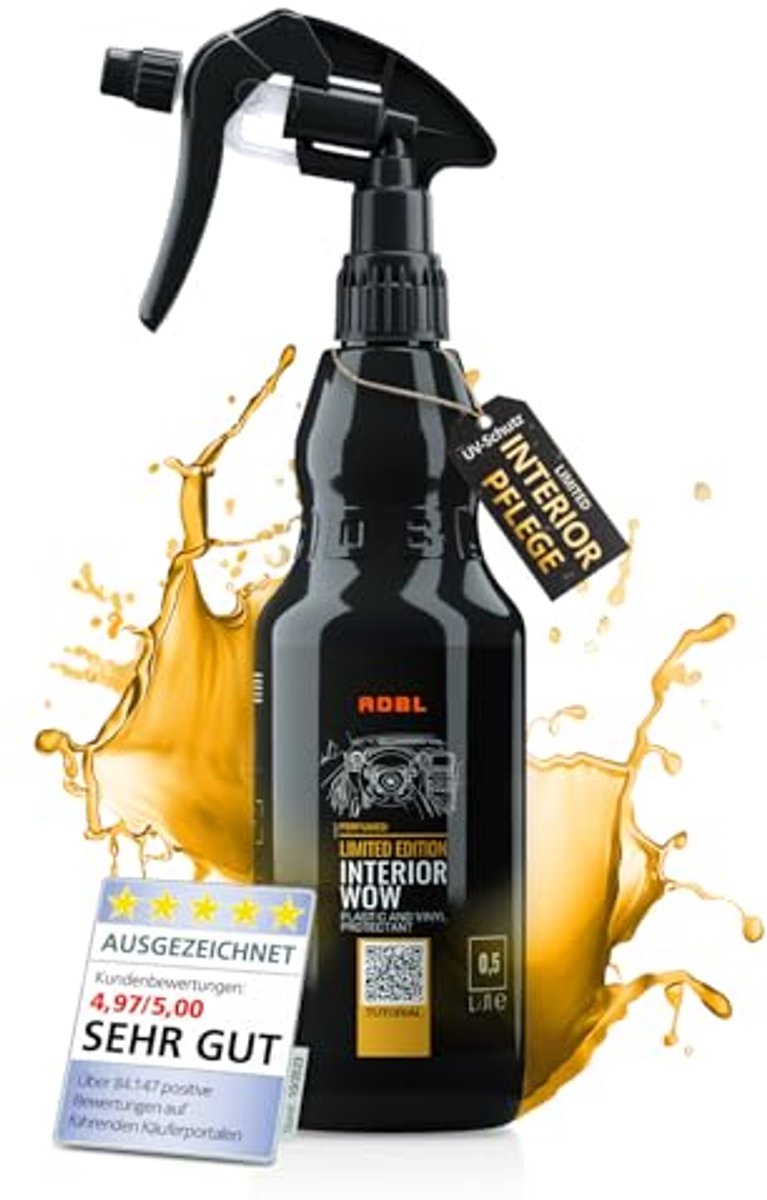 Limited Edition Dressing 0.5L voor Interieur