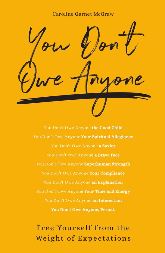 You Don't Owe Anyone - cover