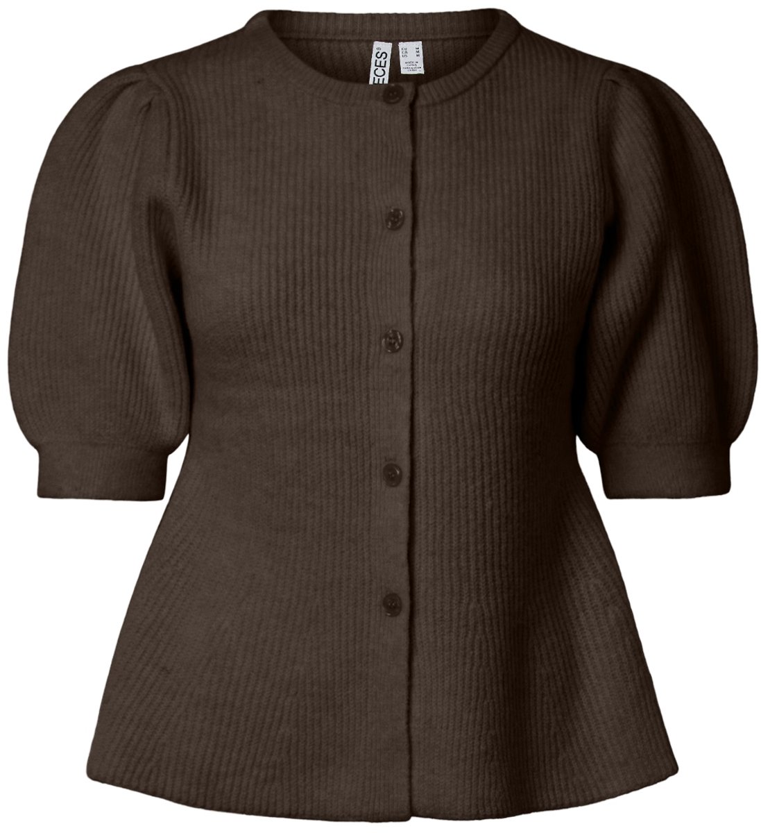 PIECES - PCSILLY SS PUFF KNIT CARDIGAN NOOS BC - Meisjes - Cardigans