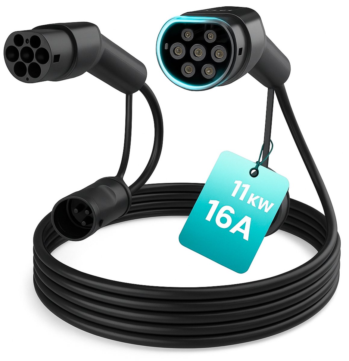 Snel en Efficiënt Laden: Sekraft Type 2 Laadkabel - 5m