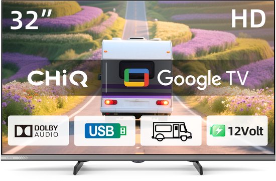 CHiQ L32M9PD Draadloze 32 Inch TV met Powerbank - Changhong EuropeElectric s.r.o - €185,00