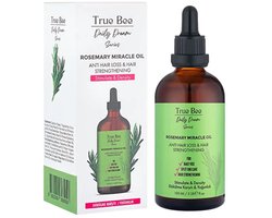 True Bee Daily Dream Care Wonderserum - Nieuwe Haarvorming en Verdikking | Effectieve Rozemarijn Complex haarolie | Anti-Haaruitval | Dagelijks Gebruik | Verzorging van Gespleten Punten | Haarversterking | 100 ml