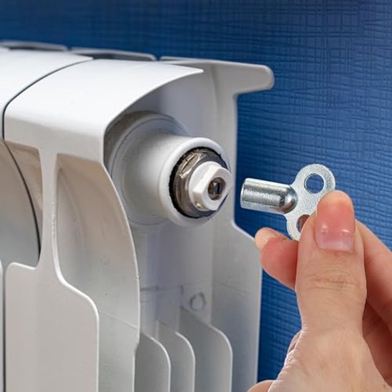 Ventiel Radiator Radiatorventielen met Ventilsleutels - Set van 5 | bol