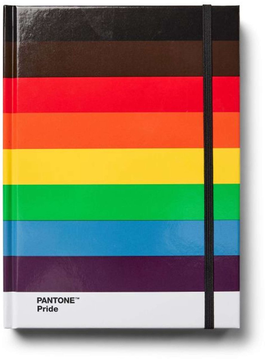 Copenhagen Design - Notitieboek Groot Gestipt - Pride - Papier - Multicolor