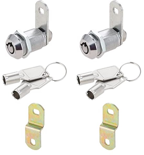 Haboo 19mm 2 Positie Zinklegering Kern Bureau Lade Slot Industriële