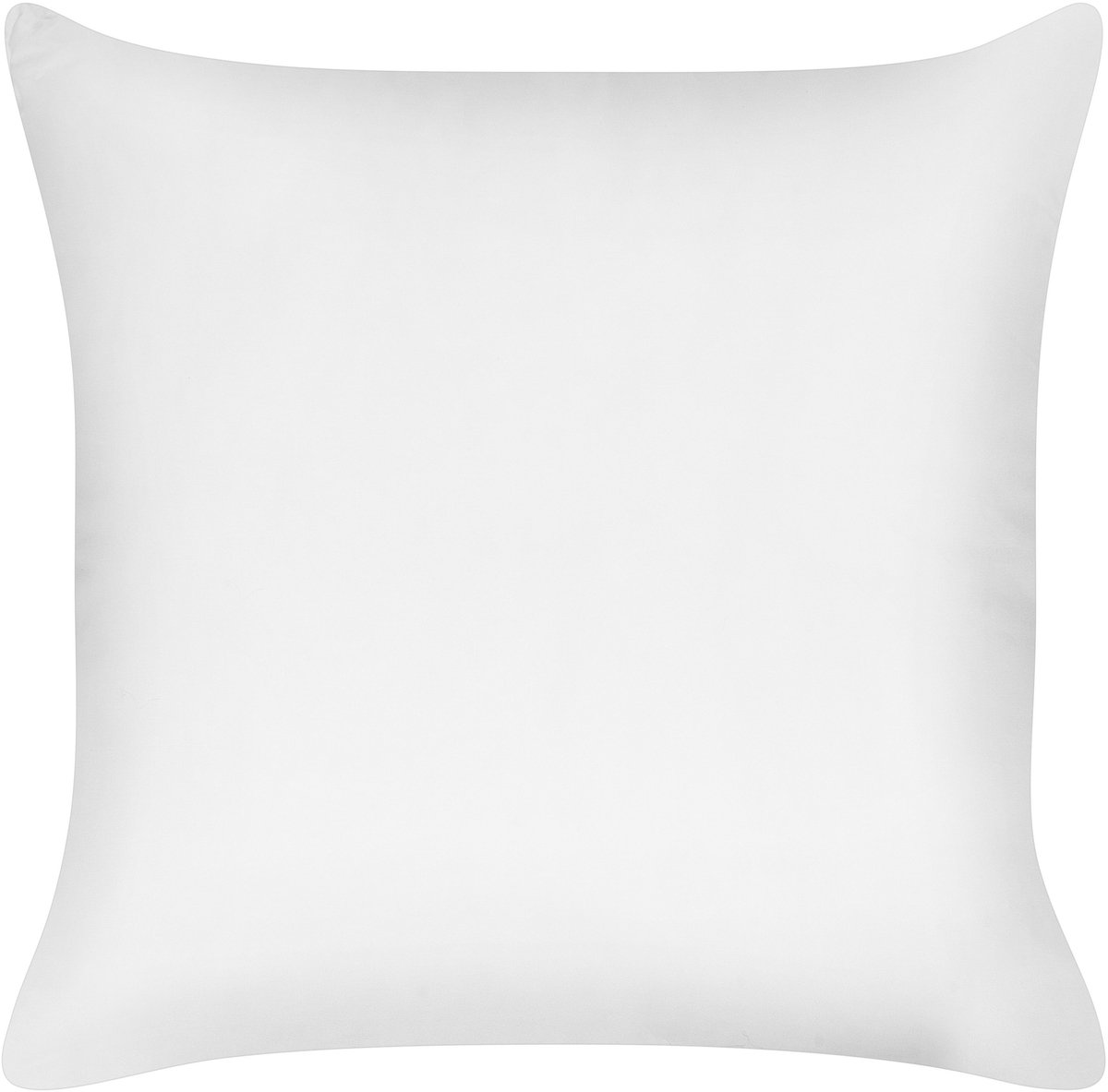 BELIANI THIMPU - Hoofdkussen laag - Wit - 80 x 80 cm - Polyester