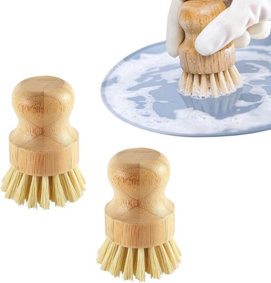 Orion Group Keukenborstel Van Siliconen - 22,5 Cm Afwasborstel Met Comfortabele Greep En Schraper