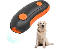 Ultra Sonic Hond Repeller Handheld Hond Repellent Buiten 10M Effectieve Bereik Sonic Afschrikmiddel Oplaadbare Barking Training Apparaat