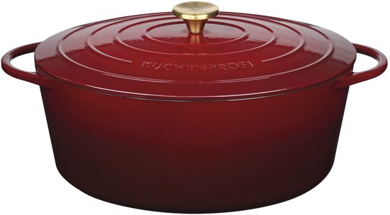 Küchenprofi Provence braadpan 26cm/5,3L zwart, gietijzer - Leeuwin's