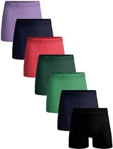 Muchachomalo Boxershorts Heren – 7 Pack – 95% Katoen – Normale Lengte – Heren Ondergoed – Onderbroeken Heren