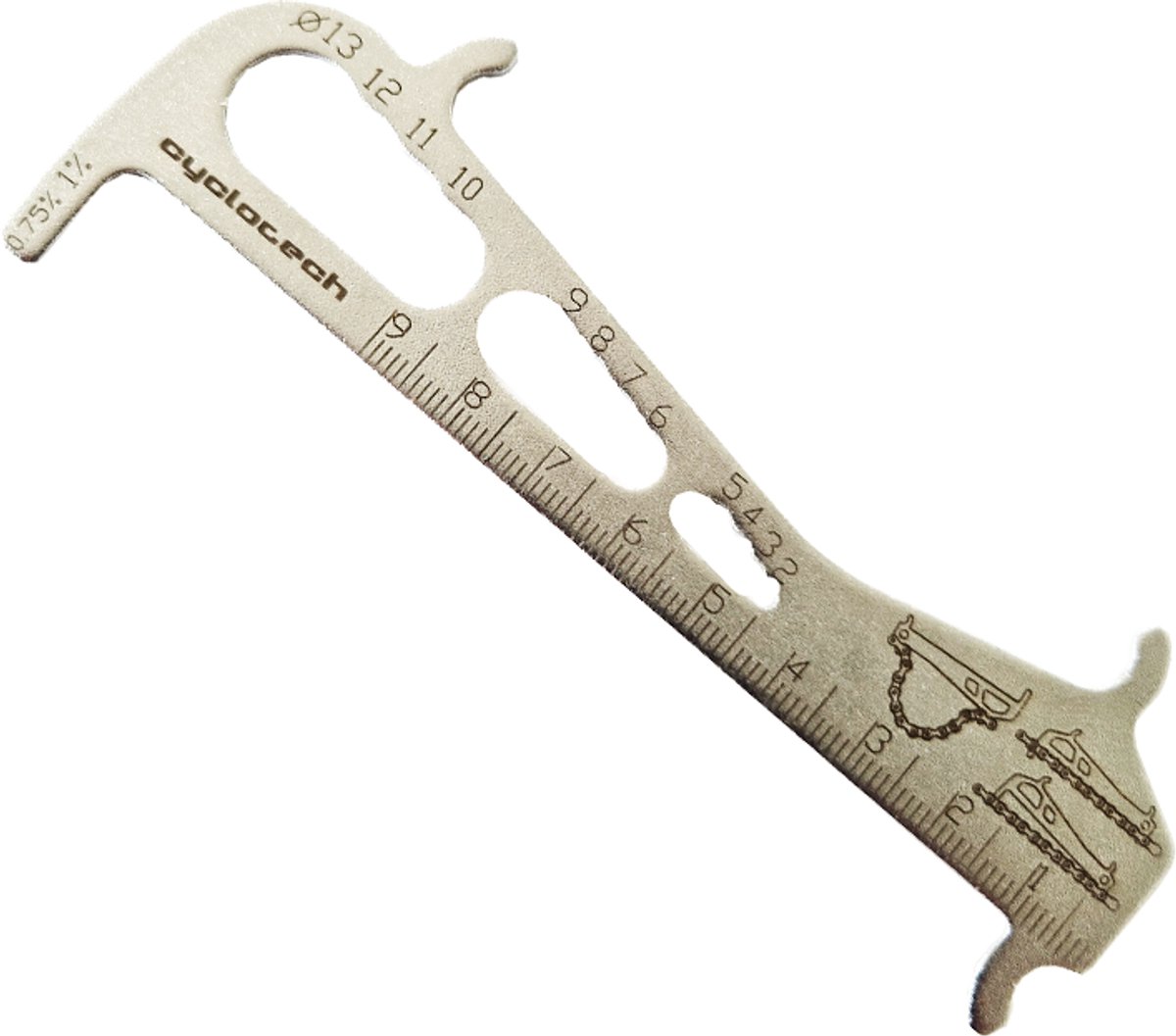 Cyclotech Kettingslijtagemeter