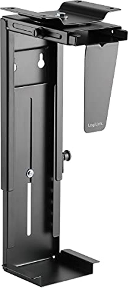 Verstelbare ondertafel wand PC-houder 360° draaibaar voor pc's tot 10 kg