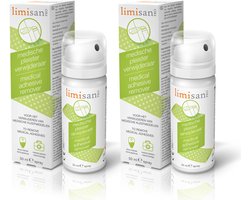 2x Limisan Pro - Medische Pleister en Tape Verwijderaar - Adhesive Remover Spray - 50ml - Stoma Hulpmiddel / Diabetes / Transdermale pleisters