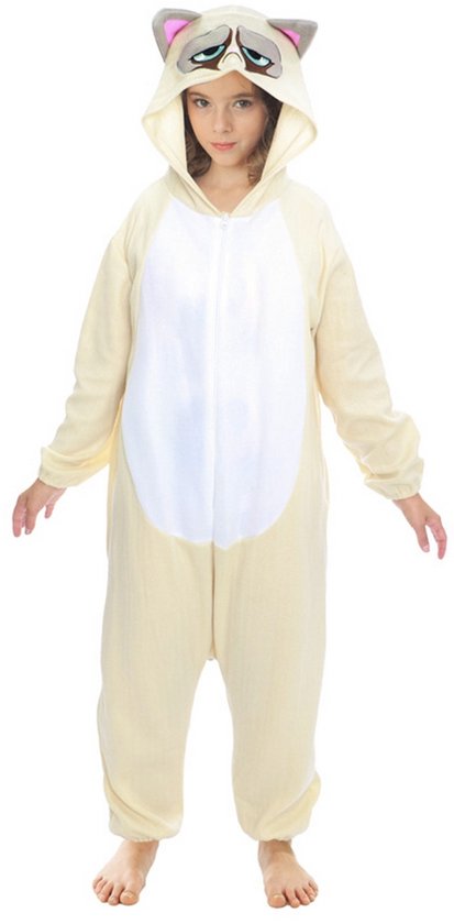 Grumpy Cat Onesie - Maat 180cm