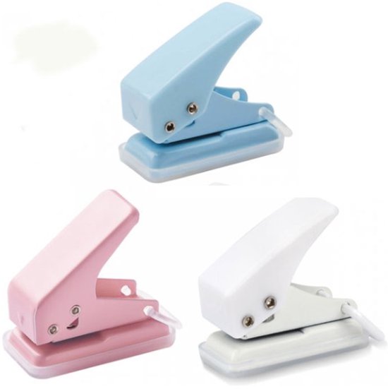 Vierkante perforator, vierkante papierpons, 9 x 5 cm, draagbare ponssnijder voor het maken van kaarten, scrapbooking, doe-het-zelf