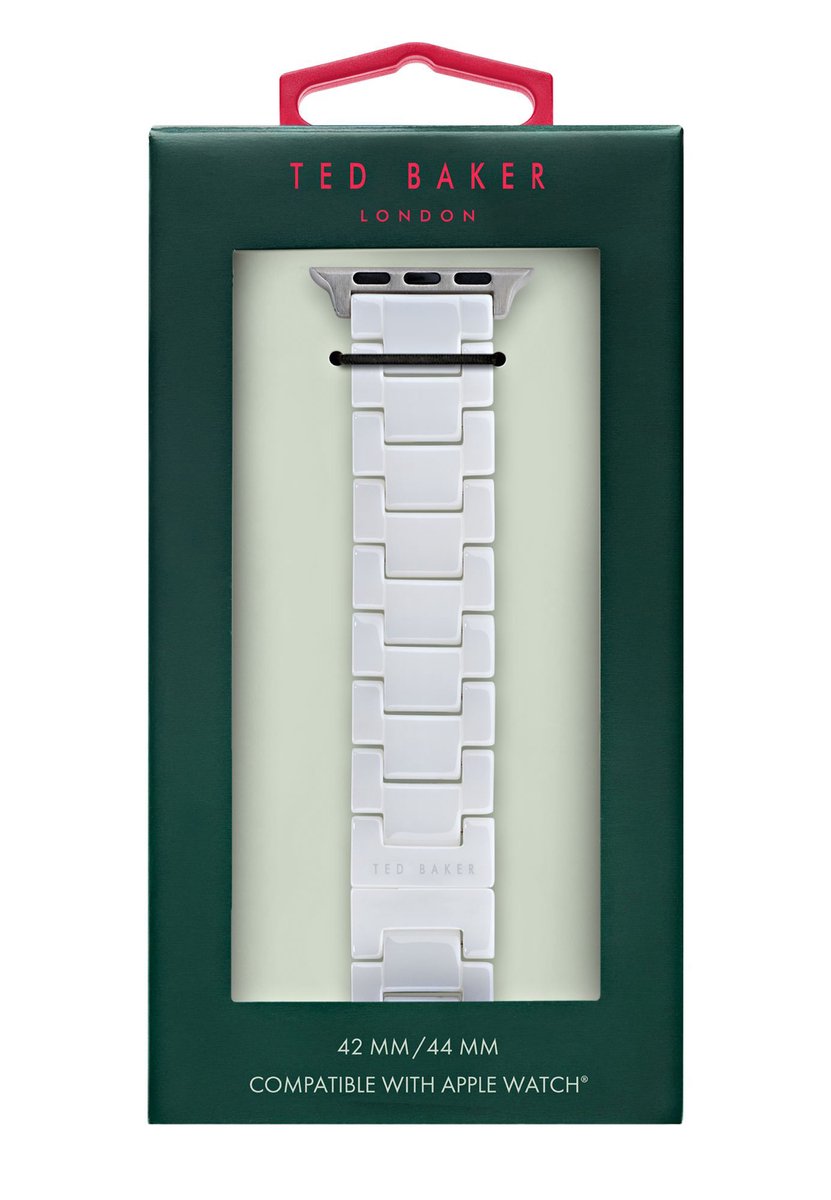 Ted Baker Apple Bands Straps Wit Armband: 100% Ceramic Not Applicable BKS42S430B0, BKS42S431B0, BKS42S432B0