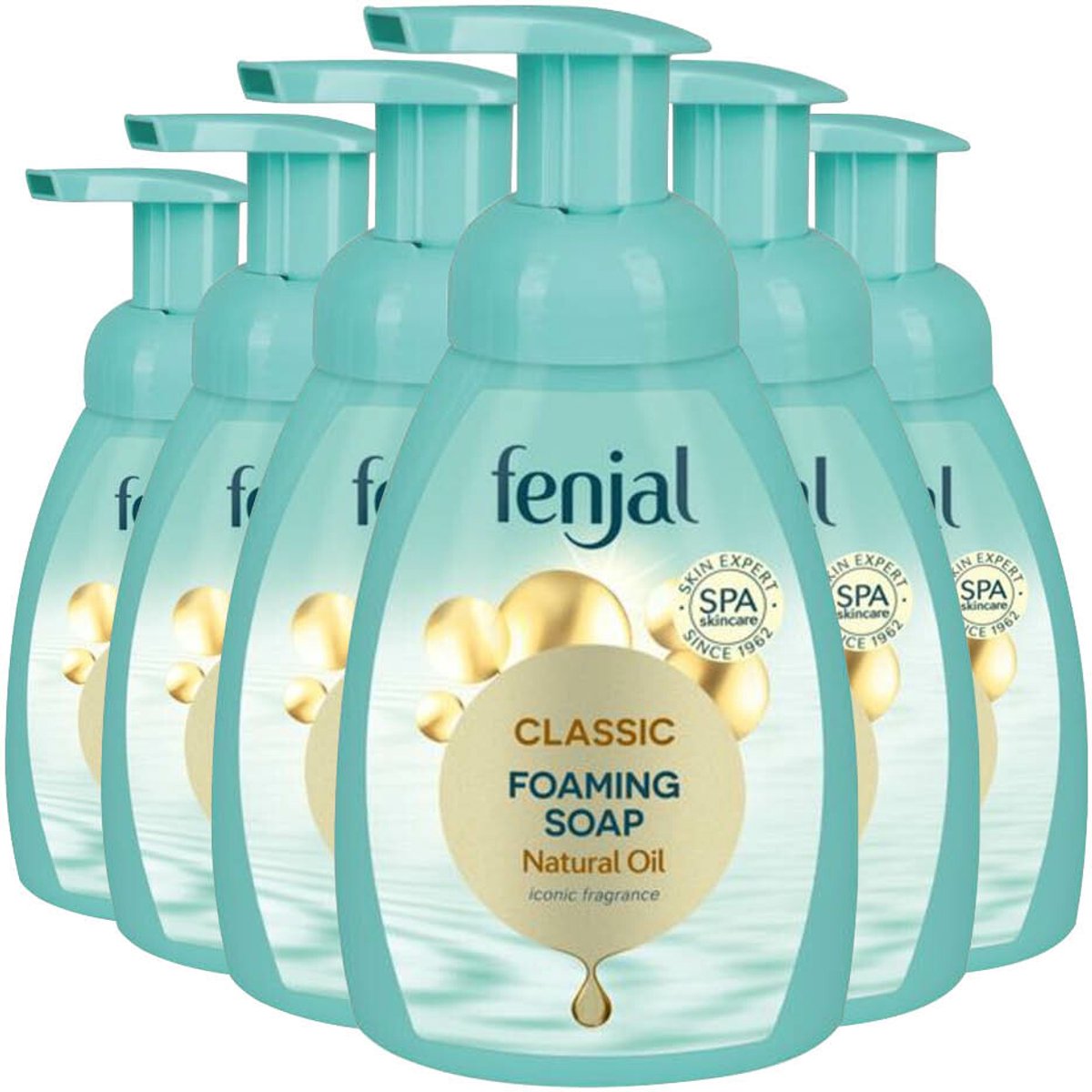 Fenjal Foam Handzeep Classic - 6 x 250 ml - Voordeelverpakking