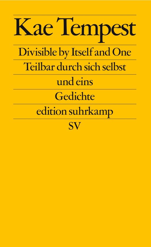 Divisible by Itself and One / Teilbar durch sich selbst und  ... - cover