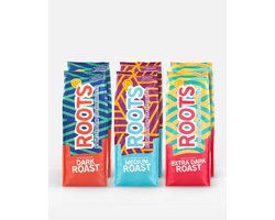 Roots Coffee biologische koffiebonen 6 x 500 gram