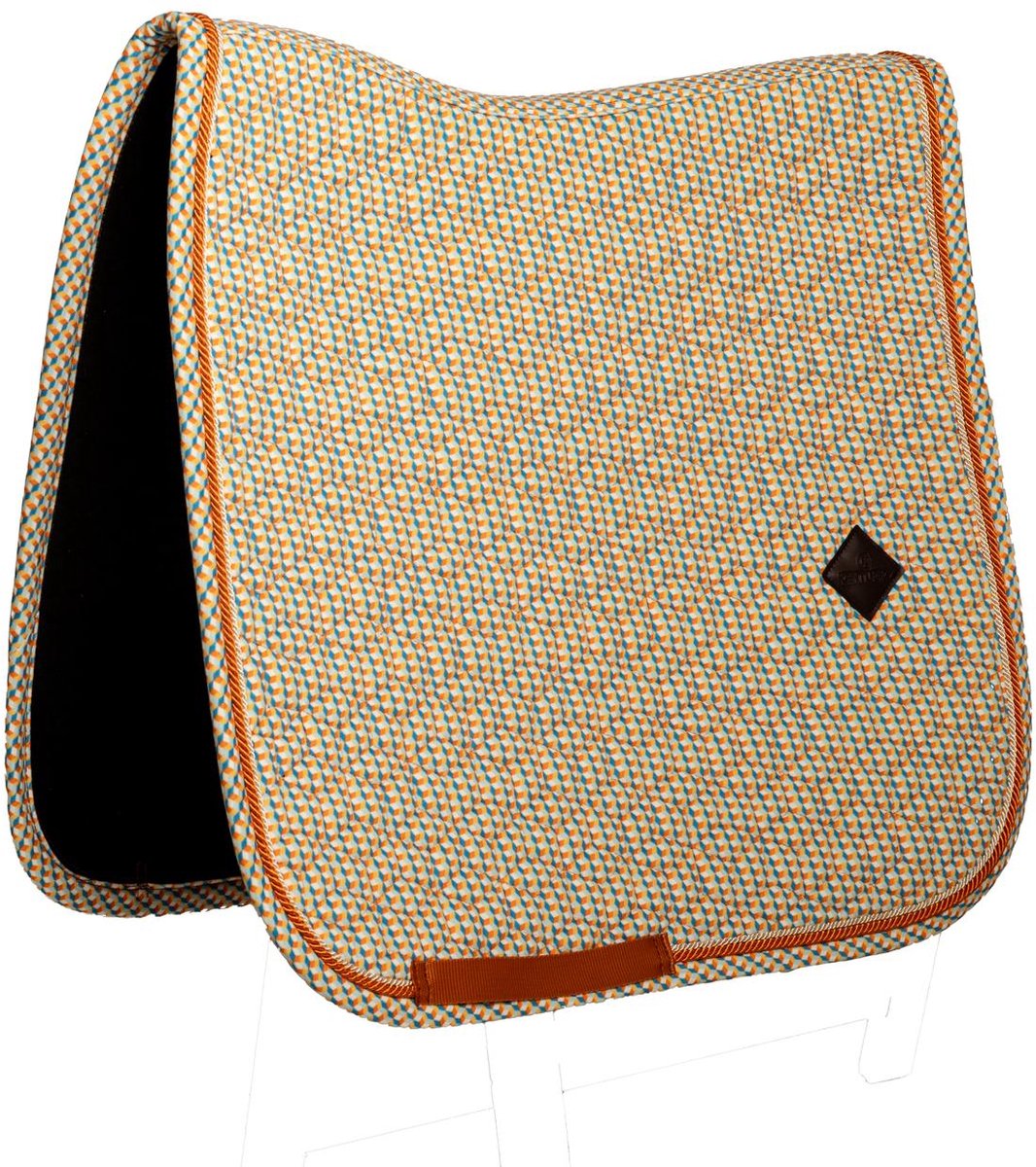 Kentucky Horsewear - Zadeldoek velvet cubes printing colorful dressuur