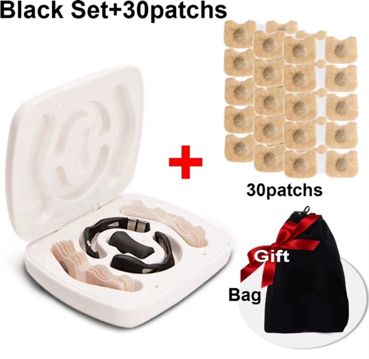 Magnetische Neus Ademhaling Dilatatoren Kit – Neus Dilatator voor Beter Zuurstof Intake, Ademhaling Verbeteren, Neusstrips (30 Patches), Neusklem en Snurken Verminderen