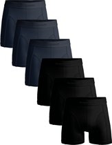Muchachomalo Boxershort Heren – 6 Pack – 95% Pima Katoen – Ademend – Kleding – Heren Ondergoed – Onderbroeken Heren