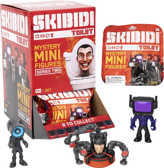 Toilettes Skibidi | Mini Figurines de 6,5 cm - Wave 2