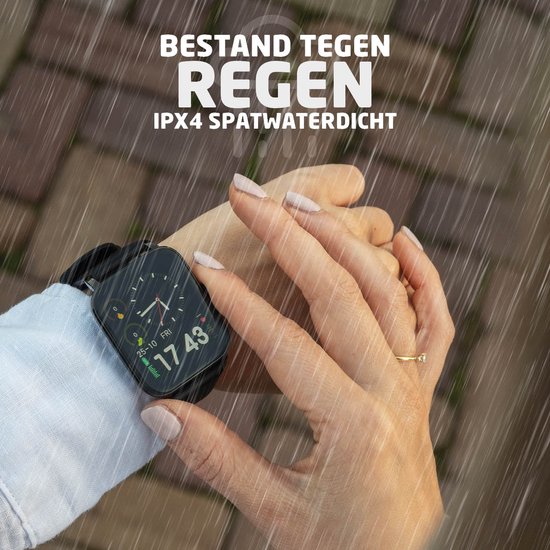 Montre Connectée Homme Femme Tensiomètre Oxymètre Montre Intelligente