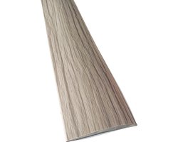 Vloerbedekking - Laminaat Zelfklevend - Overgangsprofiel Voor Tegels En Flexibele Verbinding - 1 Stuks - Houtnerf