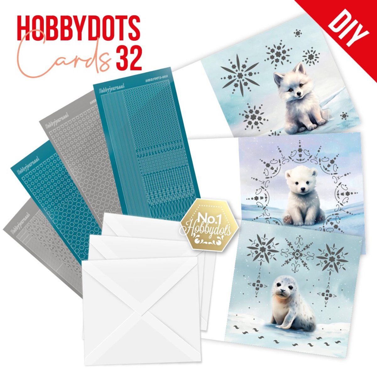 Dot and Do Cards 32 - Berries Beauties - Winter Friends