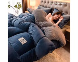 Dekbed,superwarme winterdeken • winterdeken extra warm 150*200superzachte en warme deken • superwarm fleece dekbed • superwarme plaid voor winter