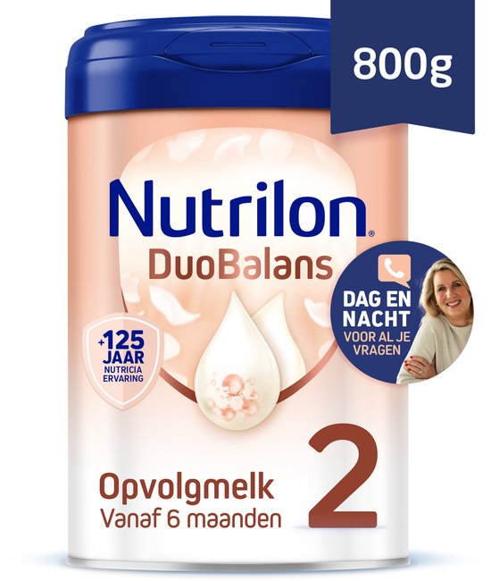 Nutrilon Duobalans 2 - Baby Flesvoeding Vanaf 6 Maanden - 800g